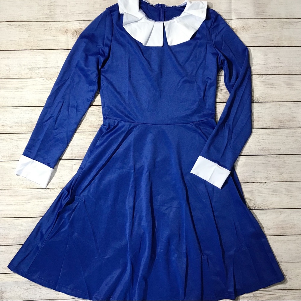 CLEARANCE⚡️Blue Long Sleeve Dress⚡️